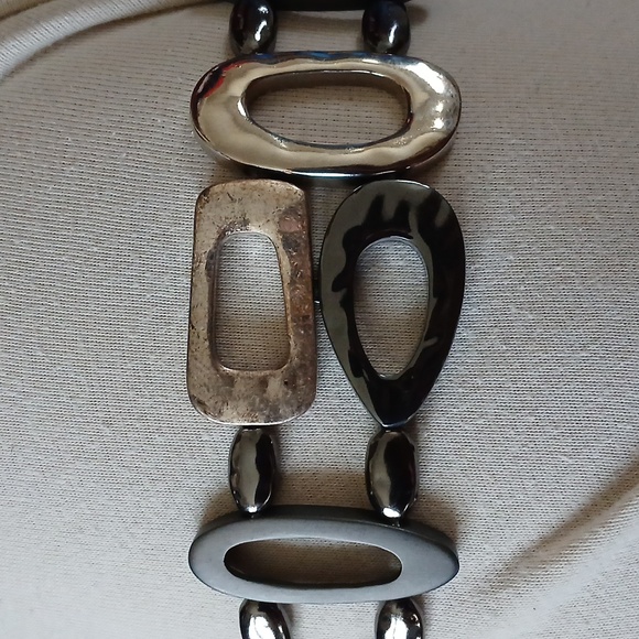 chicos ♡ chunky vintage metal geometric belt - Picture 3 of 8